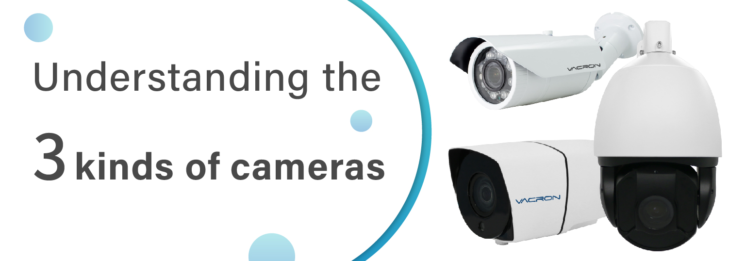 Understanding the three kinds of surveillance cameras
