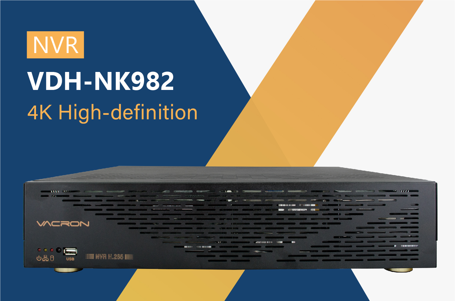 4K High-definition NVR【VDH-NK982】